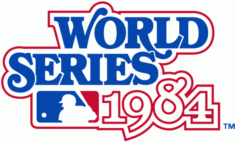 MLB World Series 1984 Primary Logo iron on transfers for clothing
